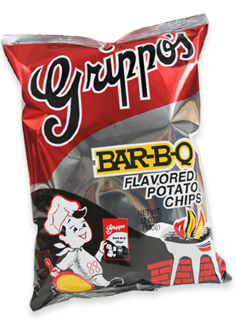 Bag of Grippo's Potato chips